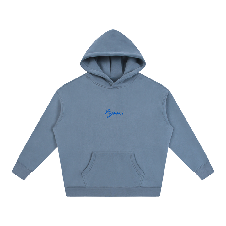 PIGOSKI Dryland Signature Fleece Hoodie — Oversized