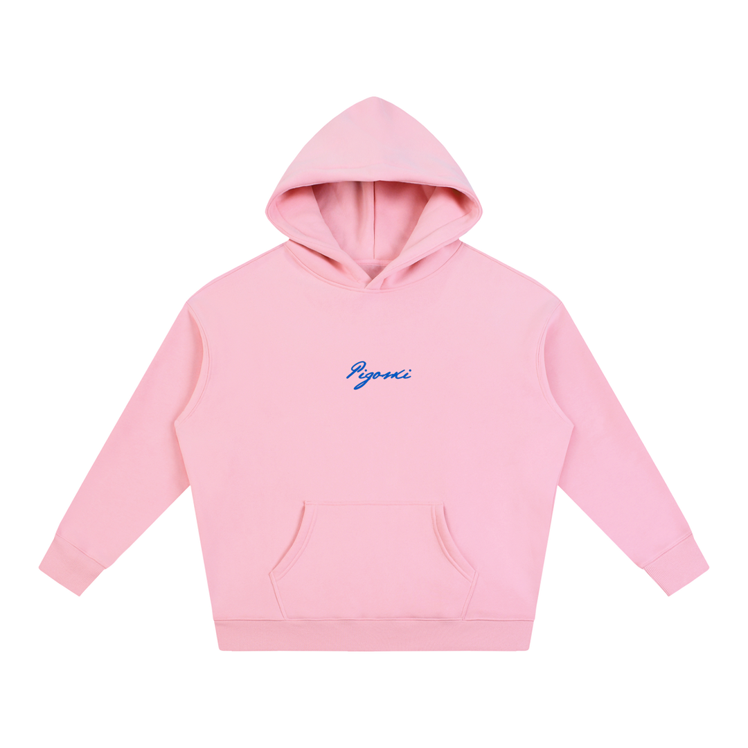 PIGOSKI Dryland Signature Fleece Hoodie — Oversized