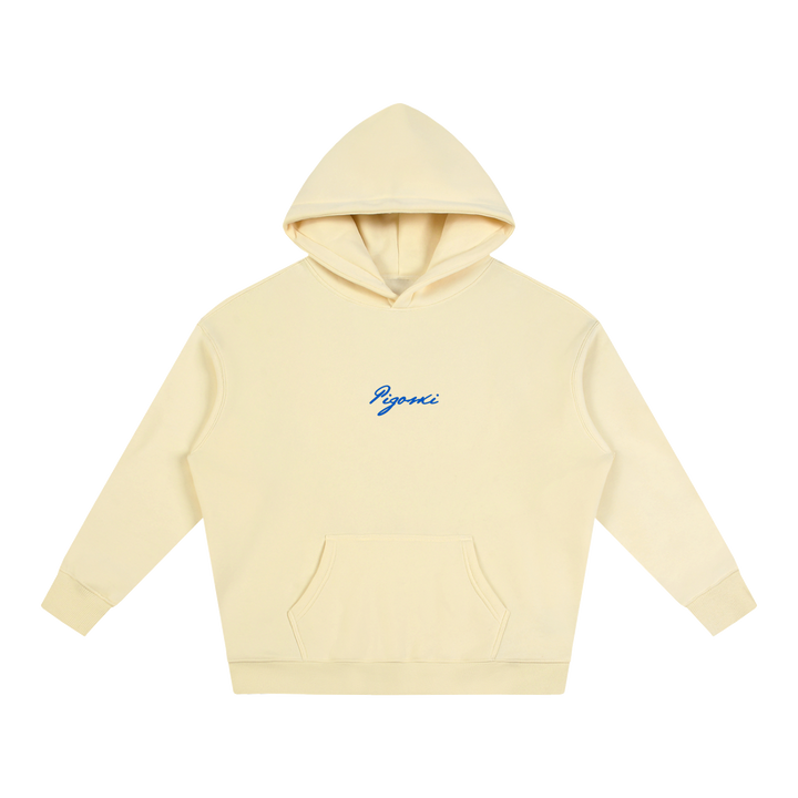 PIGOSKI Dryland Signature Fleece Hoodie — Oversized