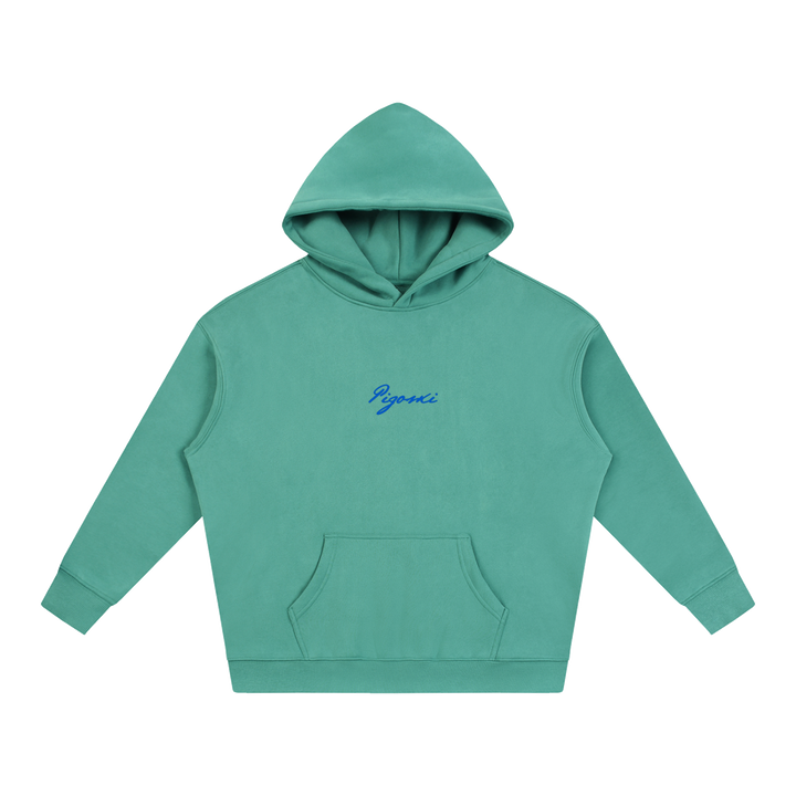 PIGOSKI Dryland Signature Fleece Hoodie — Oversized