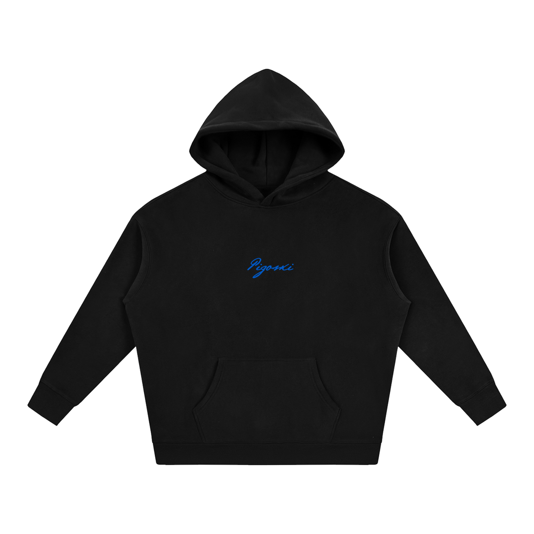 PIGOSKI Dryland Signature Fleece Hoodie — Oversized