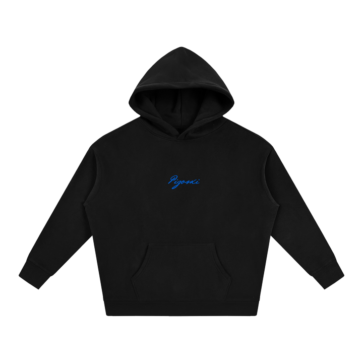 PIGOSKI Dryland Signature Fleece Hoodie — Oversized