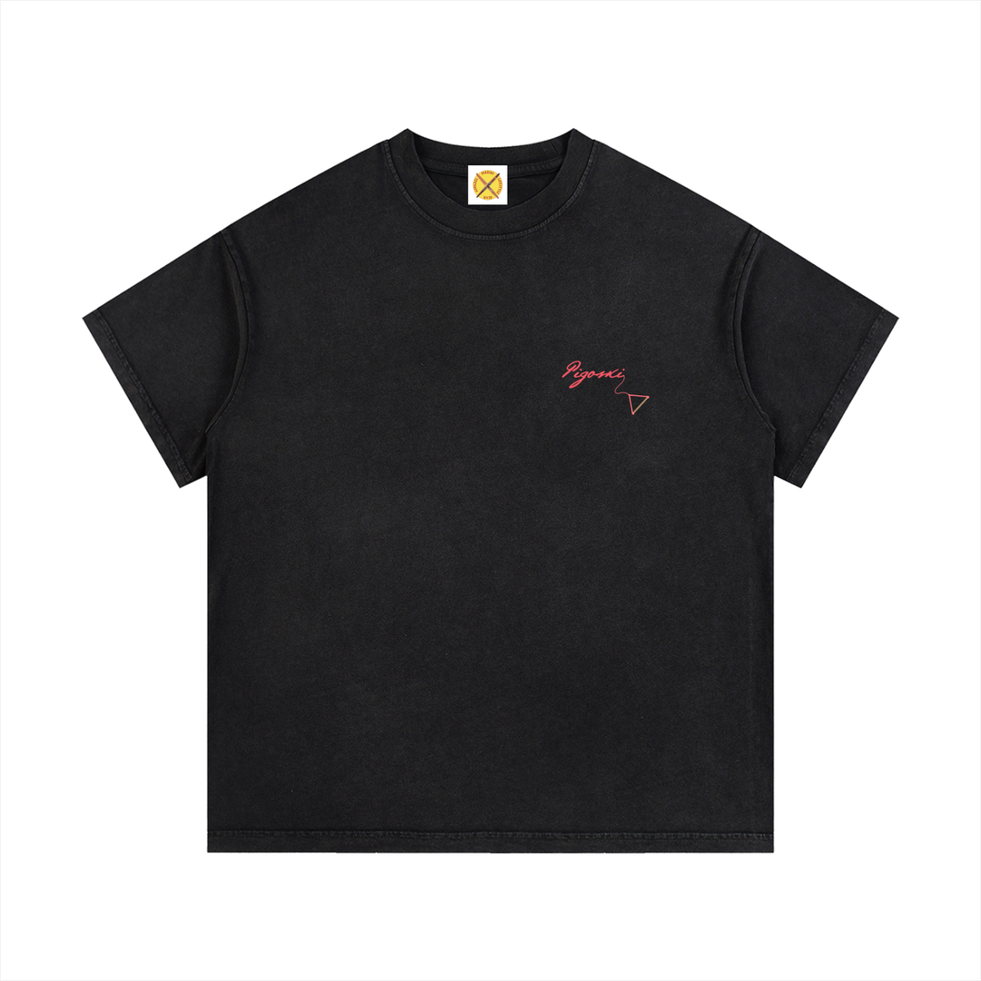 PIGOSKI Handle Tee — Vintage Wash