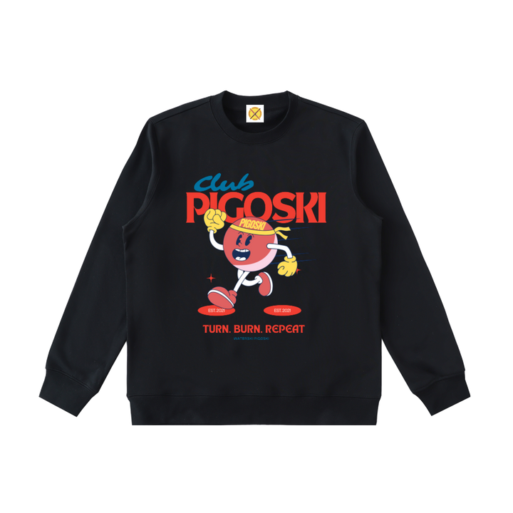 PIGOSKI Mascot Crewneck — Heavyweight