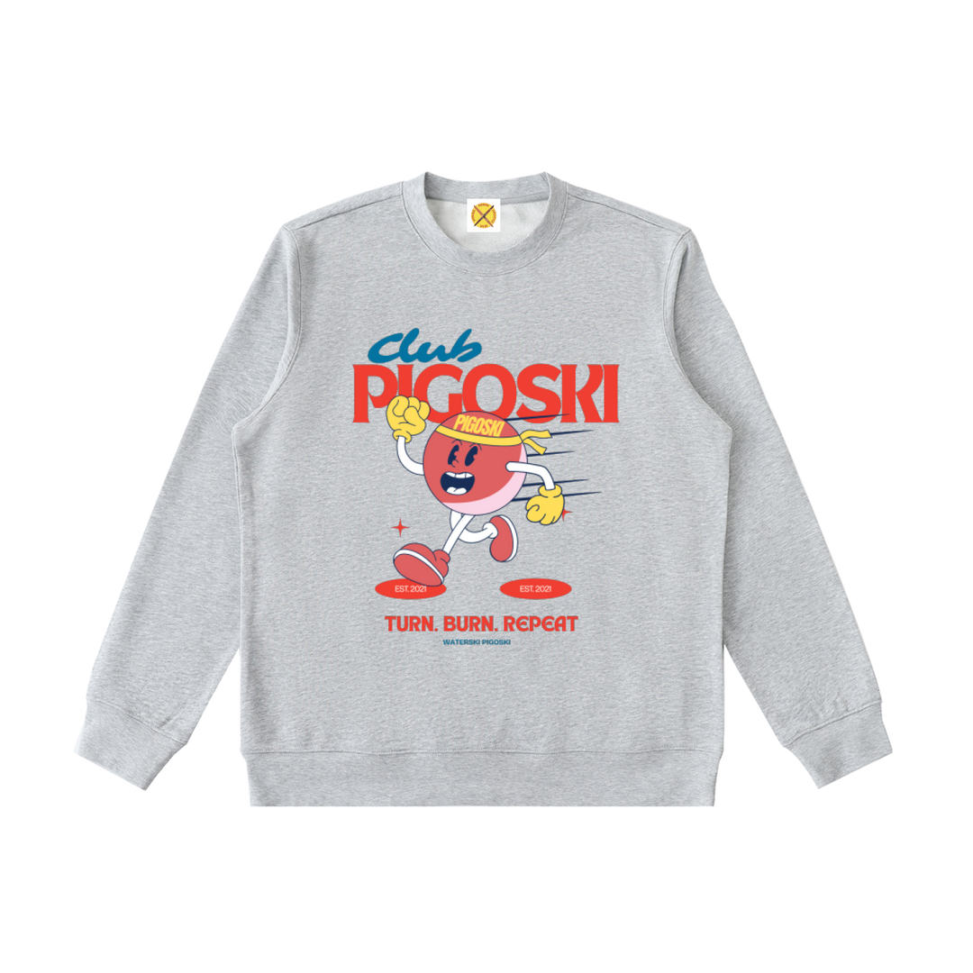 PIGOSKI Mascot Crewneck — Heavyweight