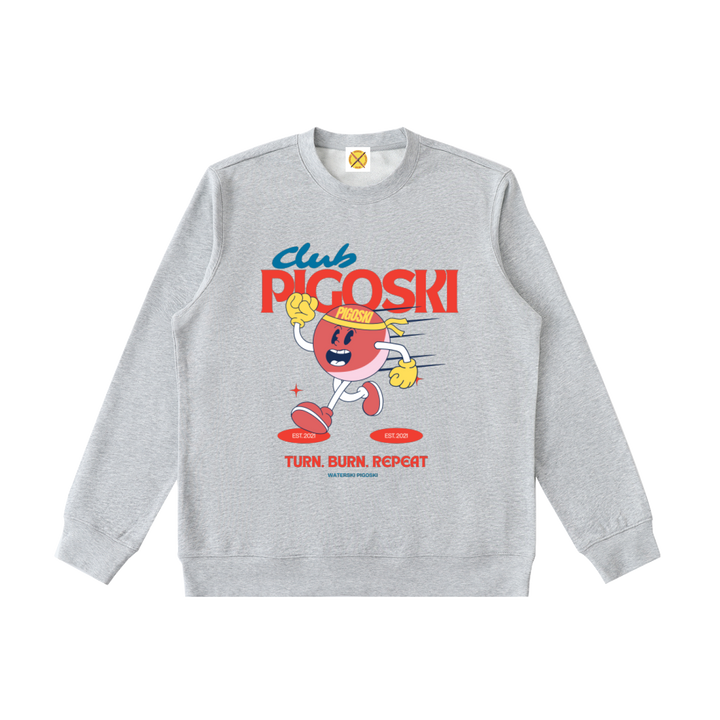 PIGOSKI Mascot Crewneck — Heavyweight
