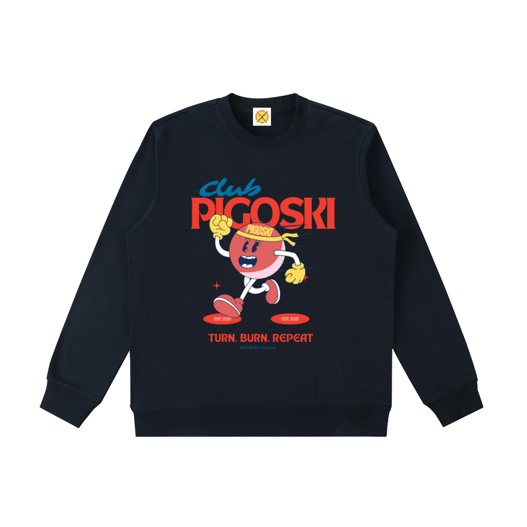 PIGOSKI Mascot Crewneck — Heavyweight