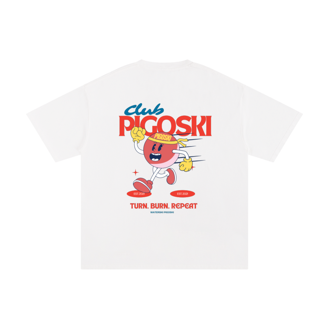 PIGOSKI Mascot Tee — Pure Cotton