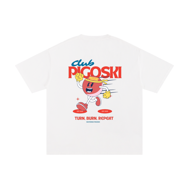 PIGOSKI Mascot Tee — Pure Cotton