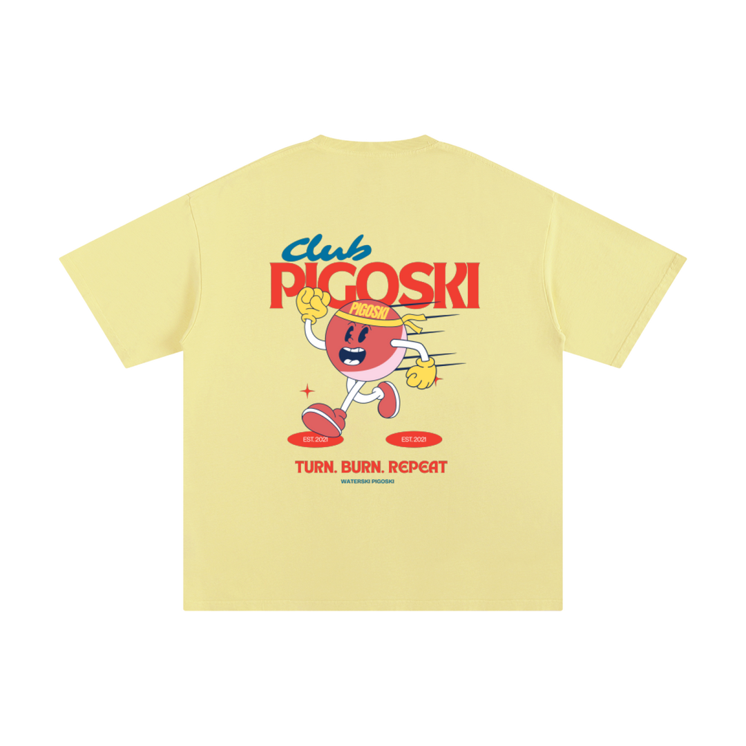PIGOSKI Mascot Tee — Pure Cotton