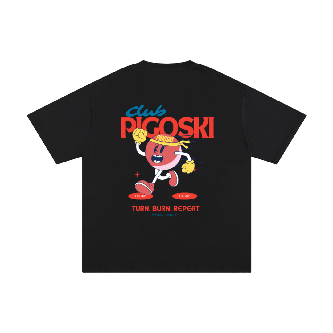PIGOSKI Mascot Tee — Pure Cotton