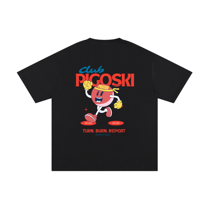 PIGOSKI Mascot Tee — Pure Cotton