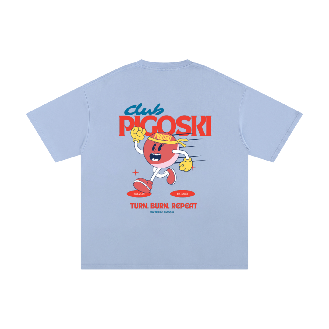 PIGOSKI Mascot Tee — Pure Cotton