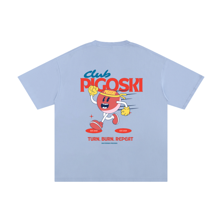 PIGOSKI Mascot Tee — Pure Cotton