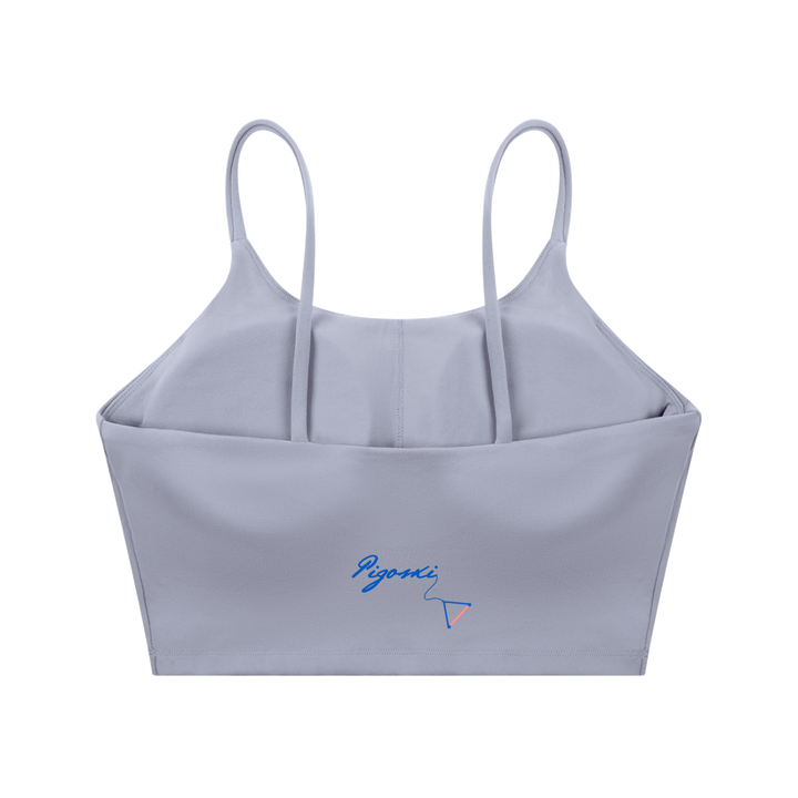 PIGOSKI Signature Spaghetti-Strap Yoga Bra — Women&