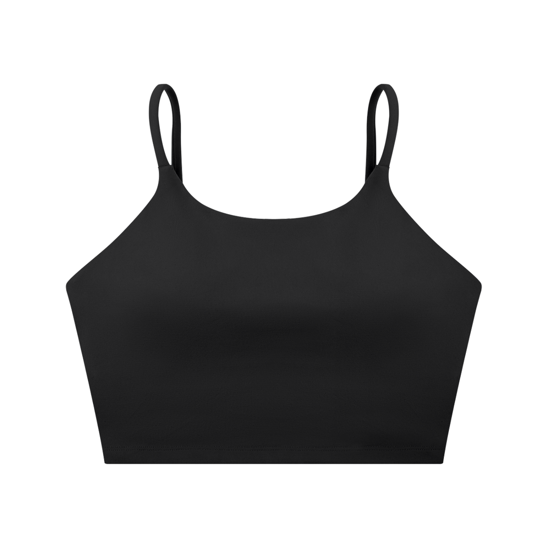 PIGOSKI Signature Spaghetti-Strap Yoga Bra — Women&