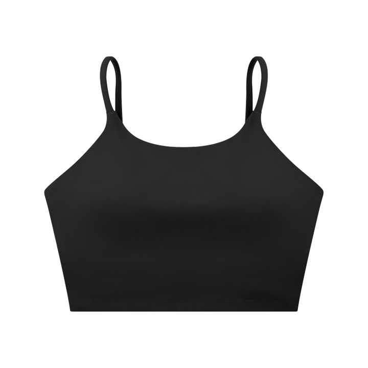 PIGOSKI Signature Spaghetti-Strap Yoga Bra — Women&
