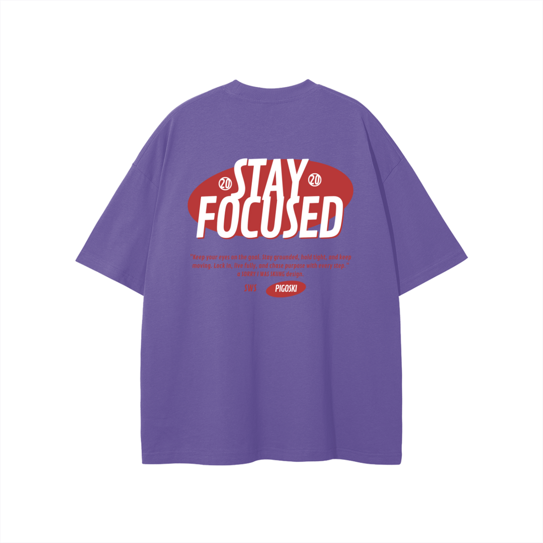 PIGOSKI Stay Focus Tee