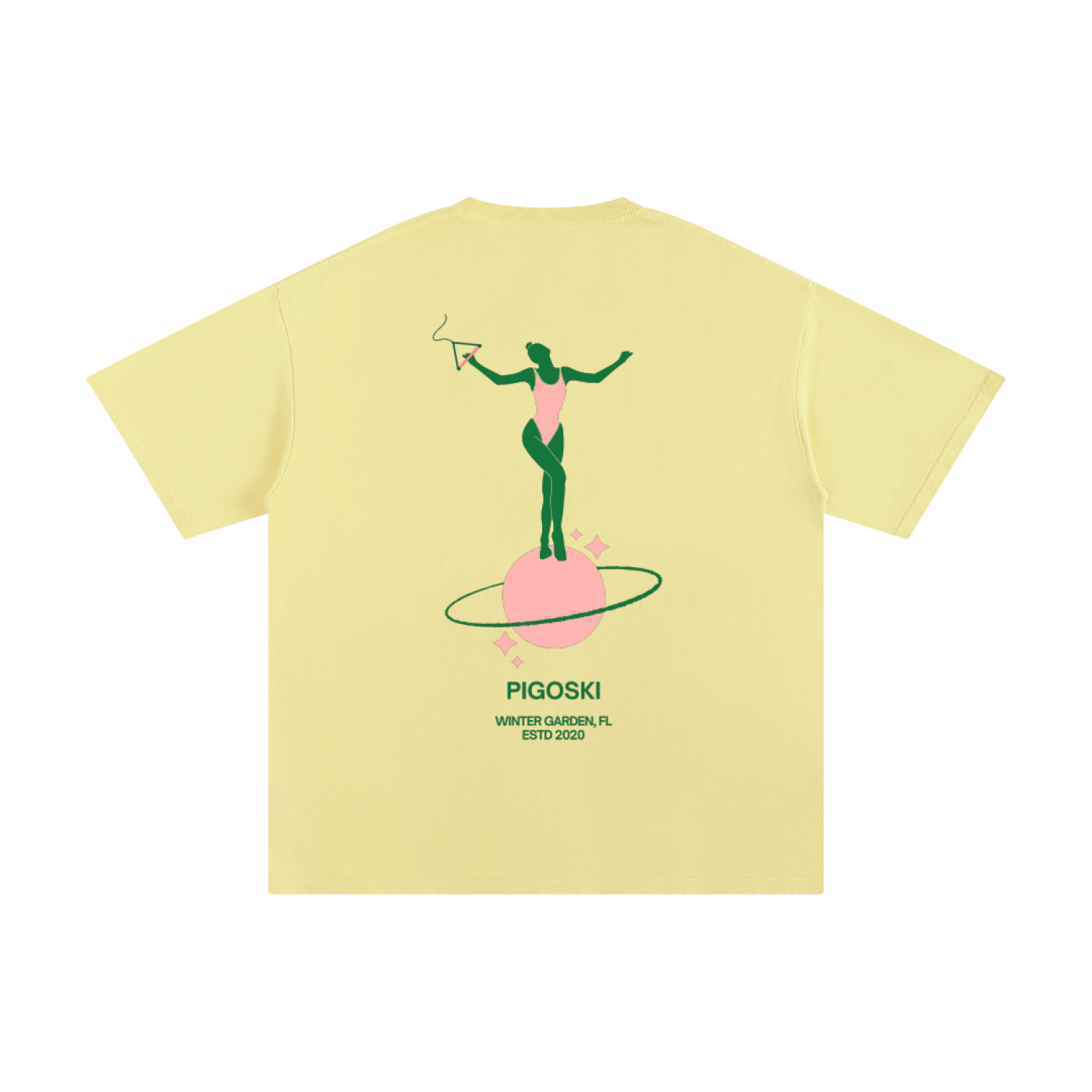 PIGOSKI Trick Ballerina Tee — Pure Cotton