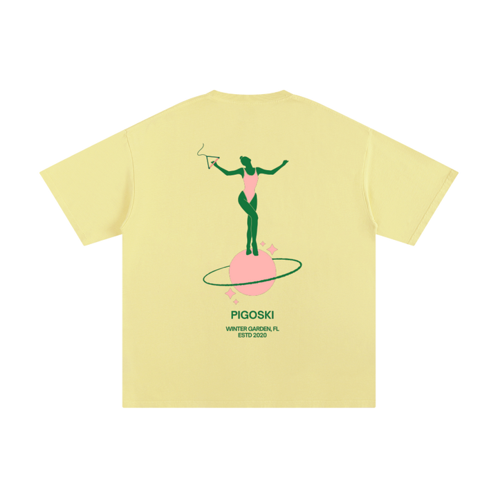 PIGOSKI Trick Ballerina Tee — Pure Cotton