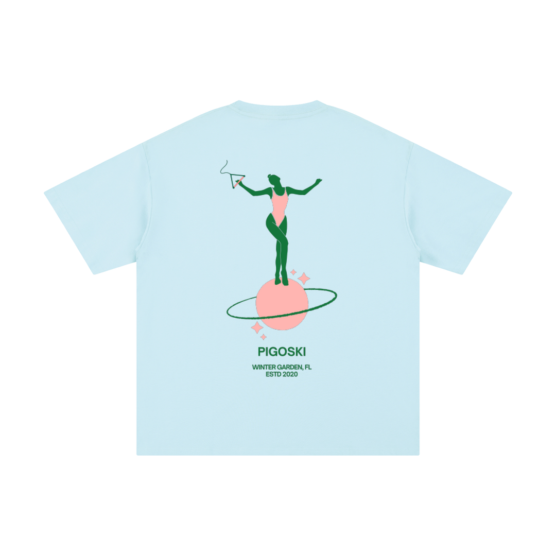 PIGOSKI Trick Ballerina Tee — Pure Cotton