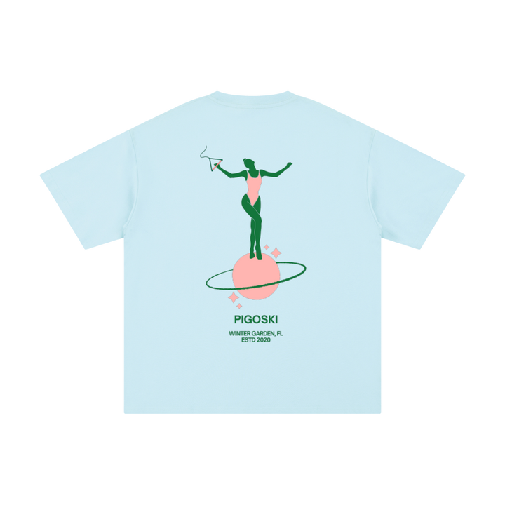 PIGOSKI Trick Ballerina Tee — Pure Cotton