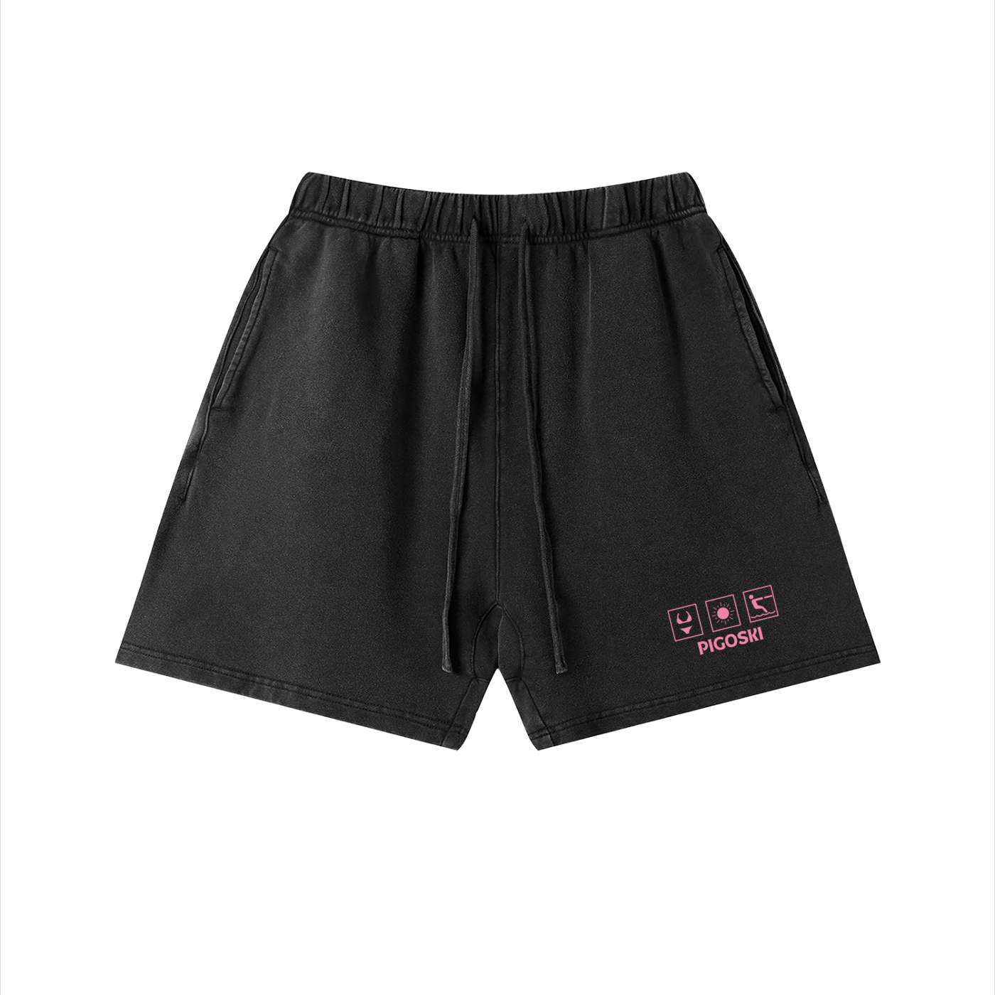 PIGOSKI Vice Off-Water Shorts in vintage wash — waterski shorts