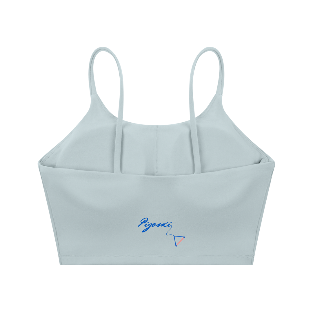 Spaghetti Strap Yoga Sports Bra