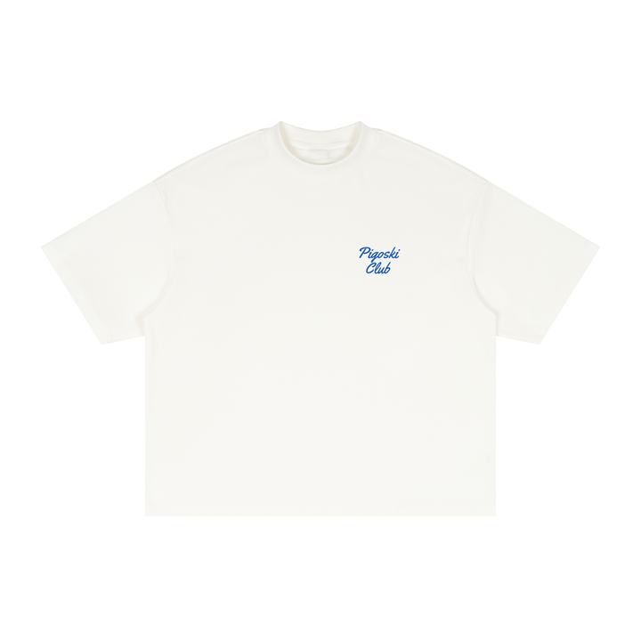 Textured Waffle Washed Boxy T-Shirt