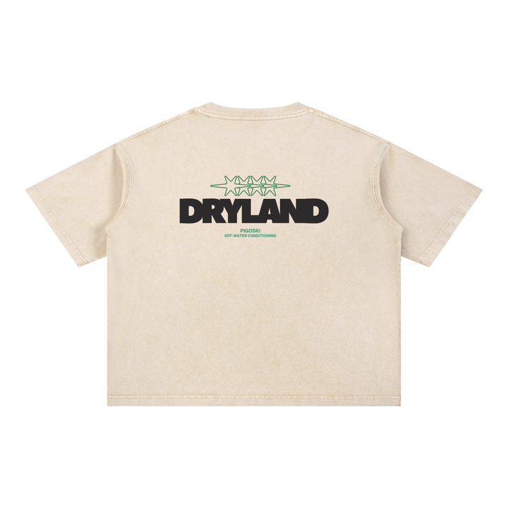 Mineral Wash Boxy Cotton T-Shirt