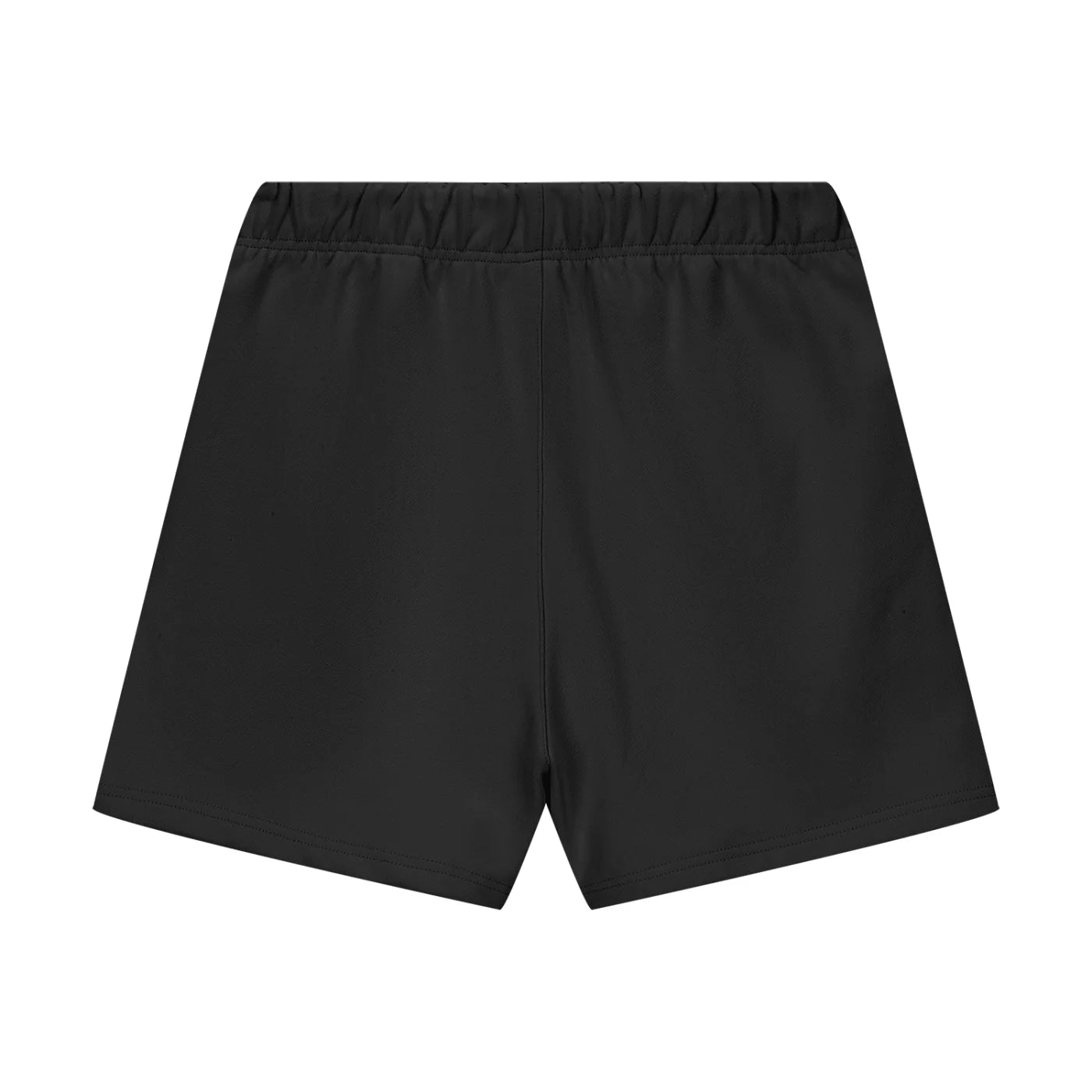 Black shorts on a white background