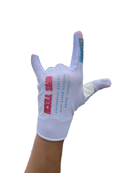 PIGOSKI GMS V1 White waterski glove - back of hand