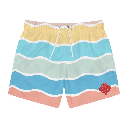 Melting Ice Cream Swim Trunks