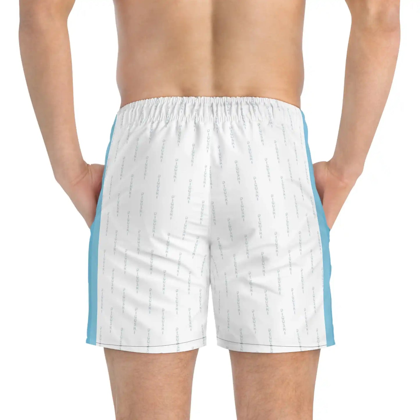 Blue Summers Swim Trunks