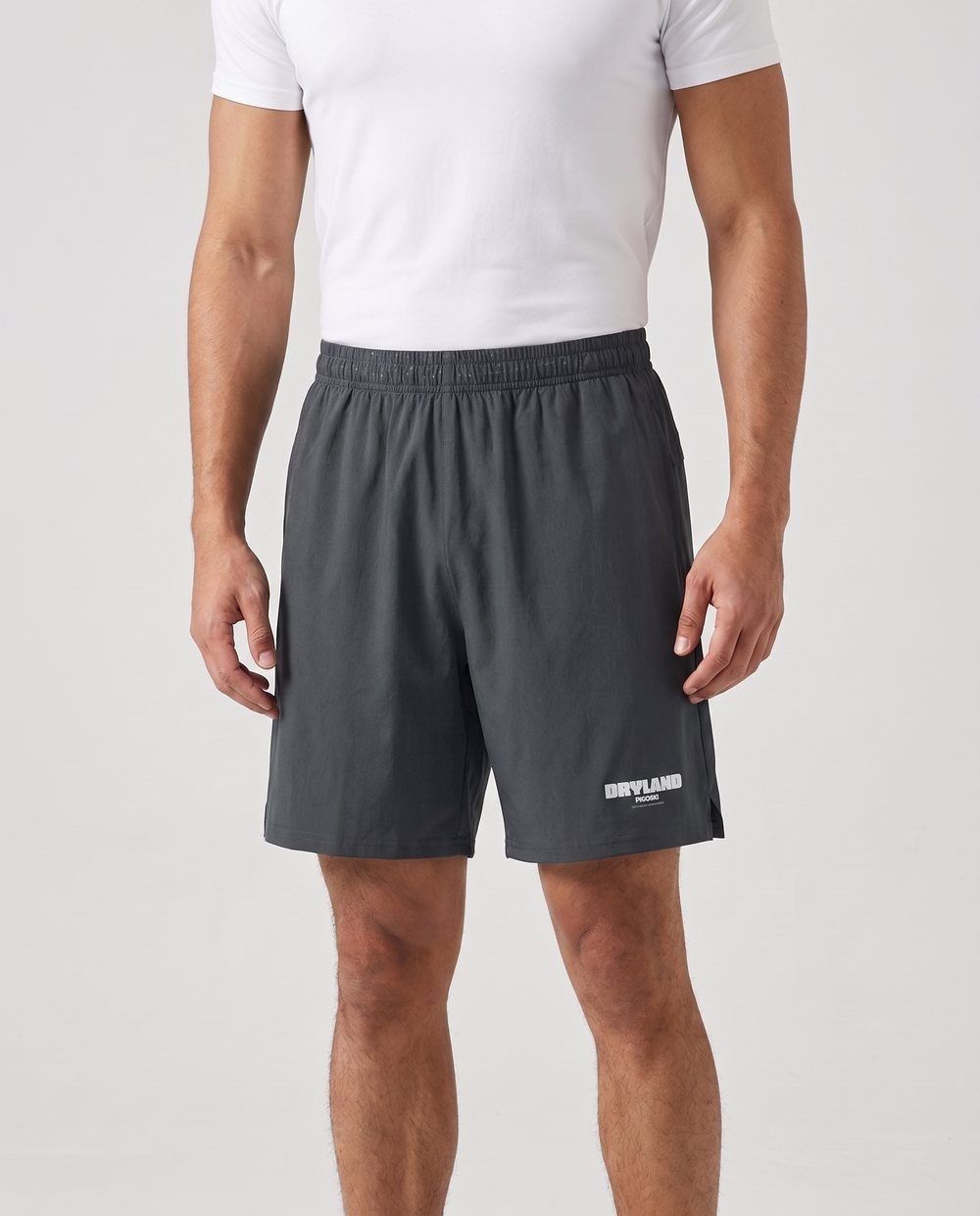 PIGOSKI Dryland Loose-Fit Shorts — Men's on model — studio fit shot