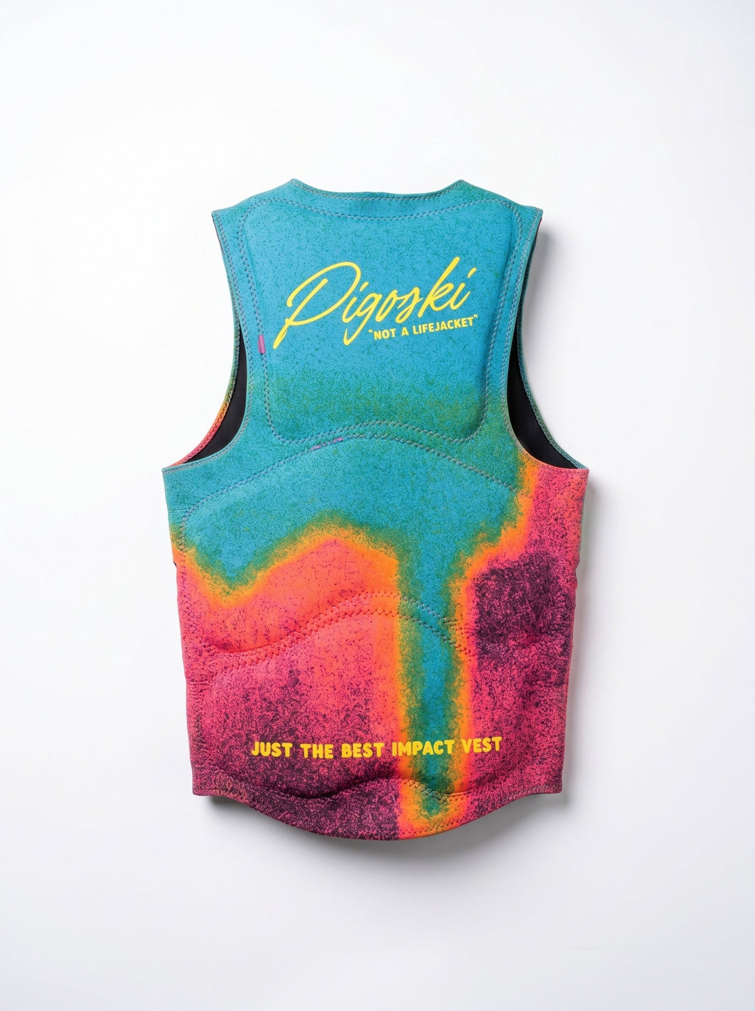 PIGOSKI Tailored Impact Vest — Riviera, back