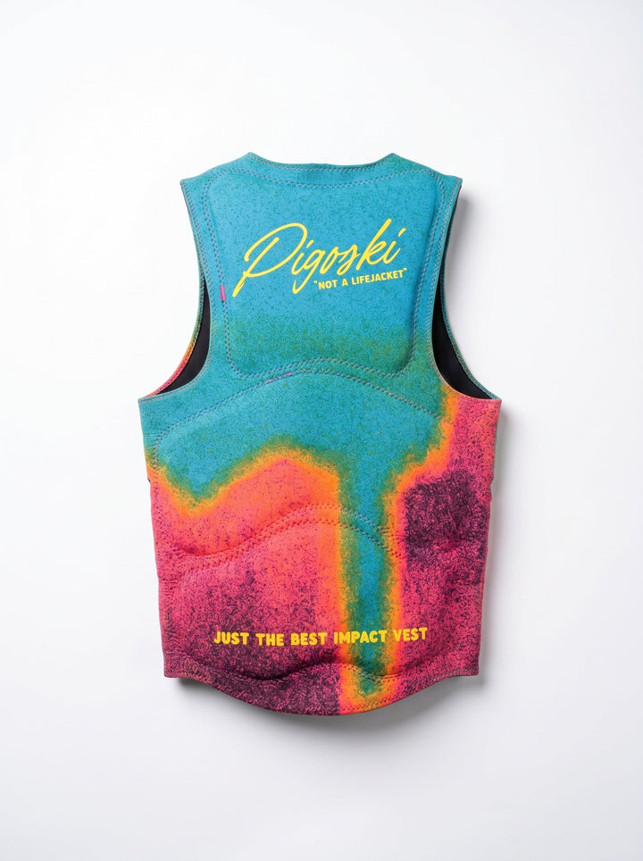 PIGOSKI Tailored Impact Vest — Riviera, back