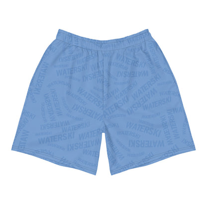 Blue Waterski Athletic Long Shorts