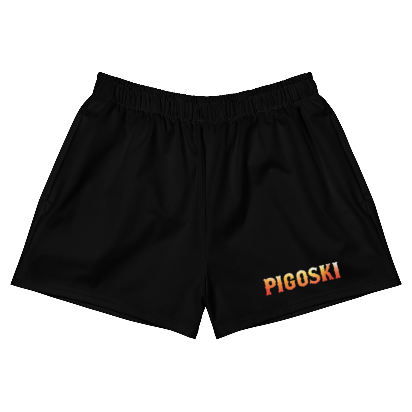Black Burned PIGOSKI Shorts
