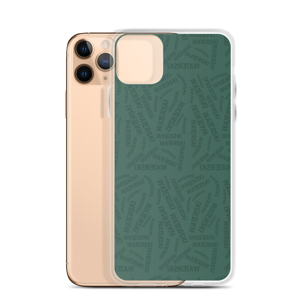 Green Waterski iPhone Case