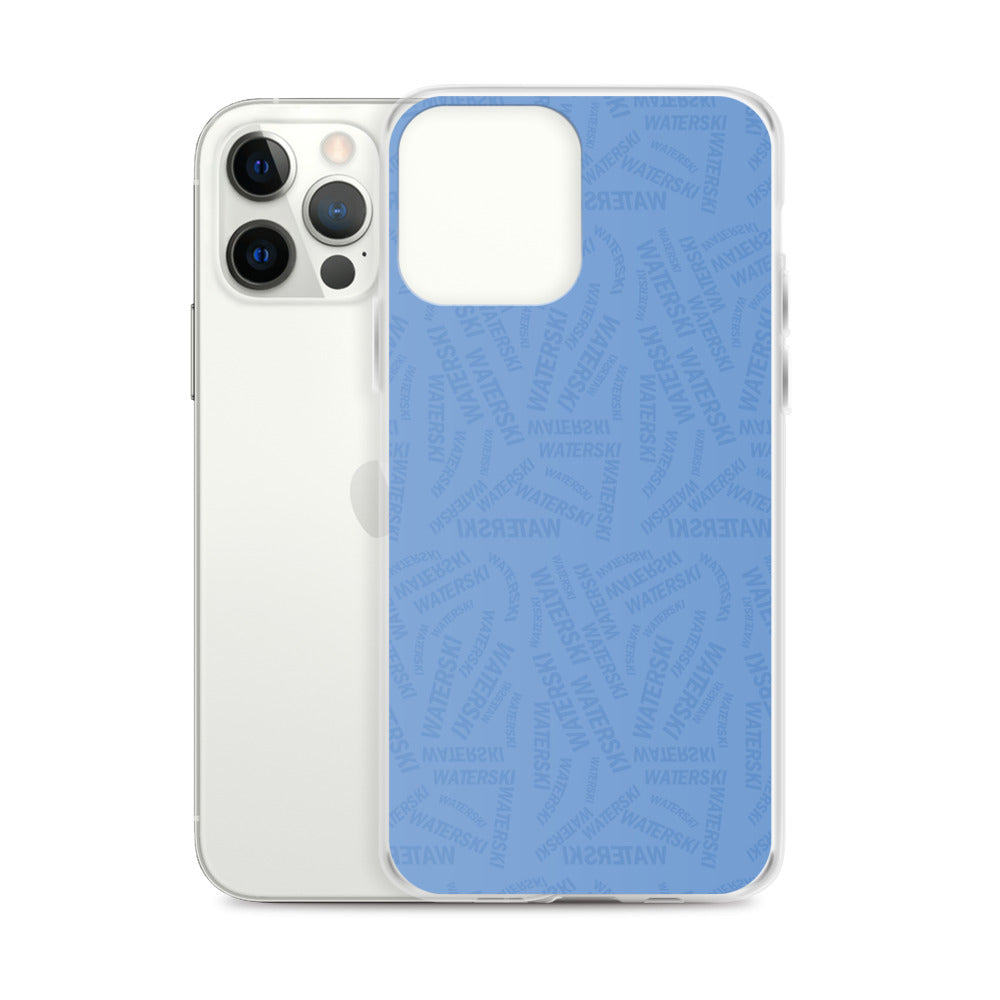 Blue Waterski iPhone Case