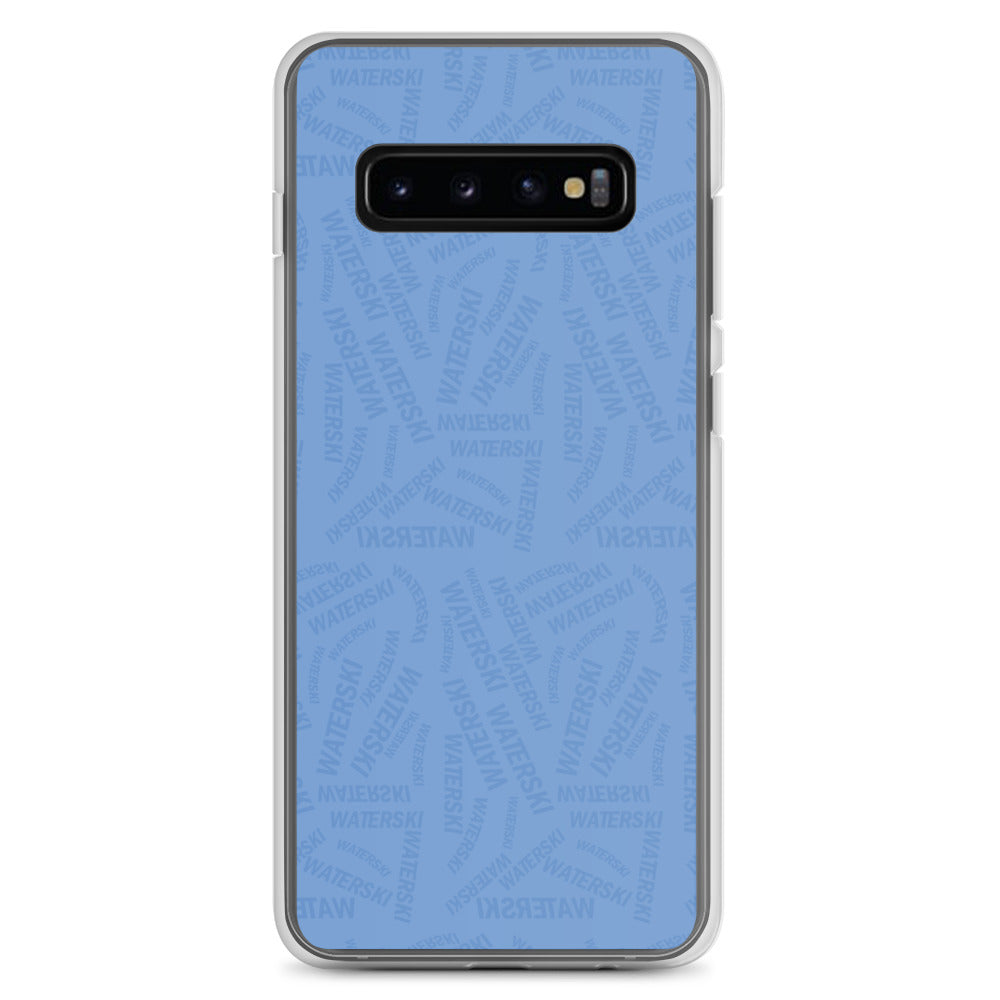 Blue Waterski Samsung Case